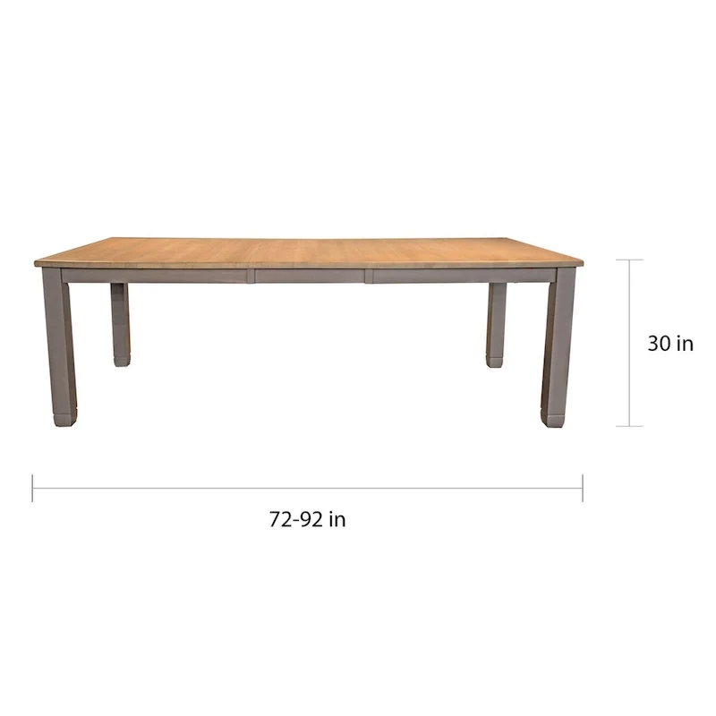 Simply Solid Luma 9-piece Solid Wood Dining Set