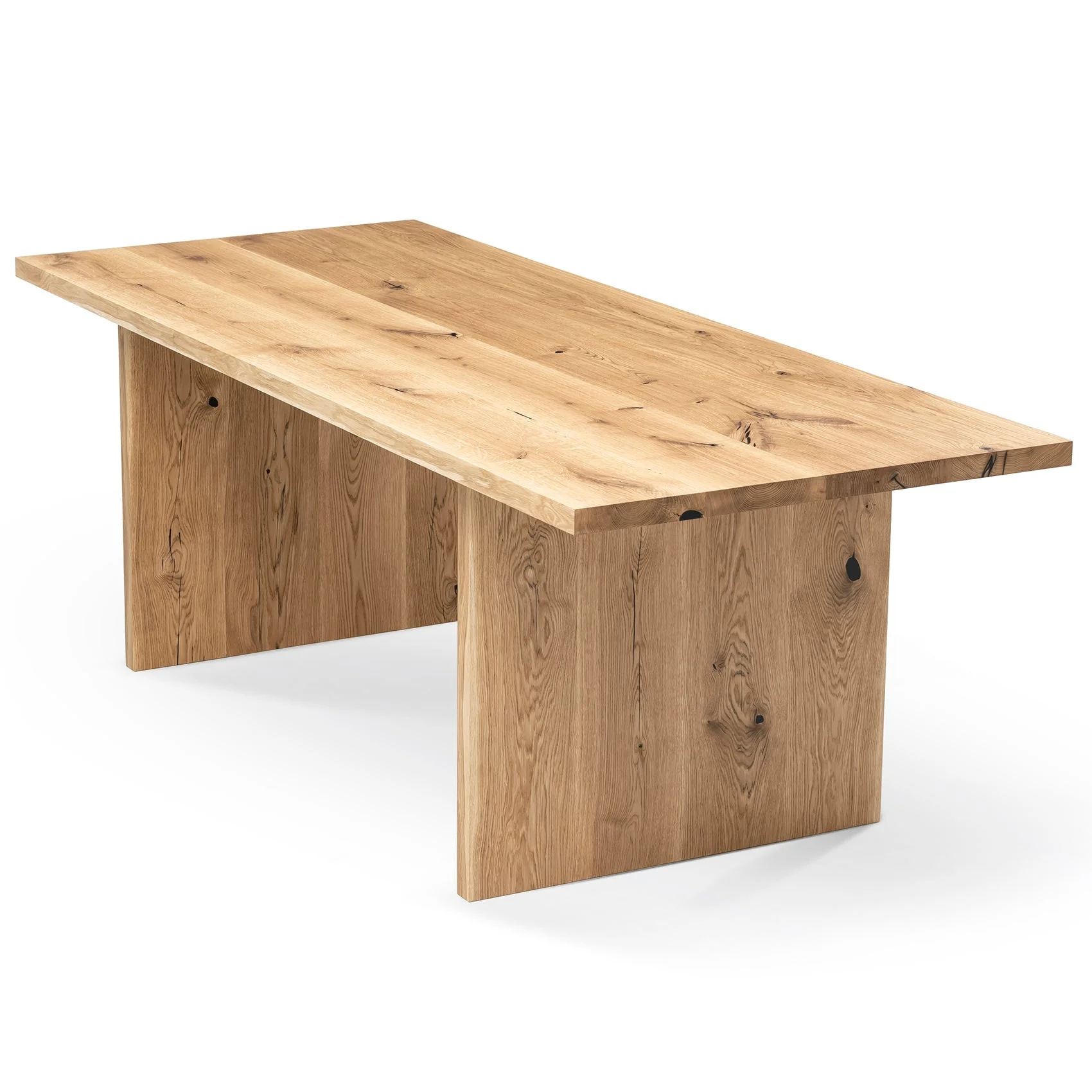 Office Table in Solid Oak