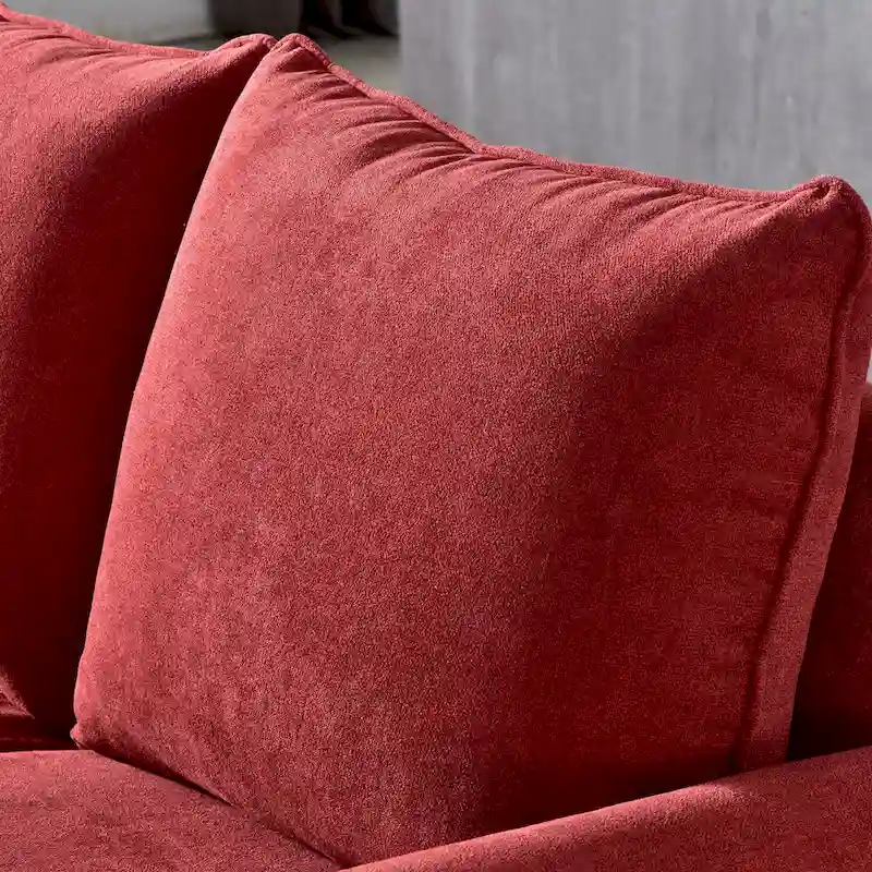 OVIOS Upholstered Mid-century Sofa