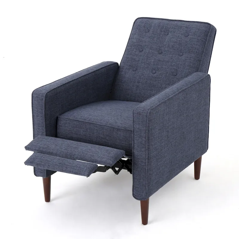 Mervynn Button Tufted Recliner (Set of 2) by Christopher Knight Home