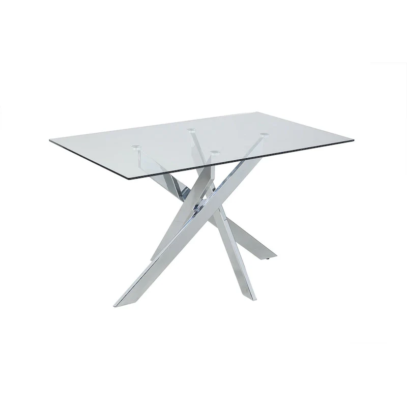 Petra Square Glass Dining Table