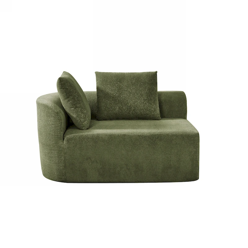 Christopher Knight Home - Olivia Curved Foam Sofa Set - 116L