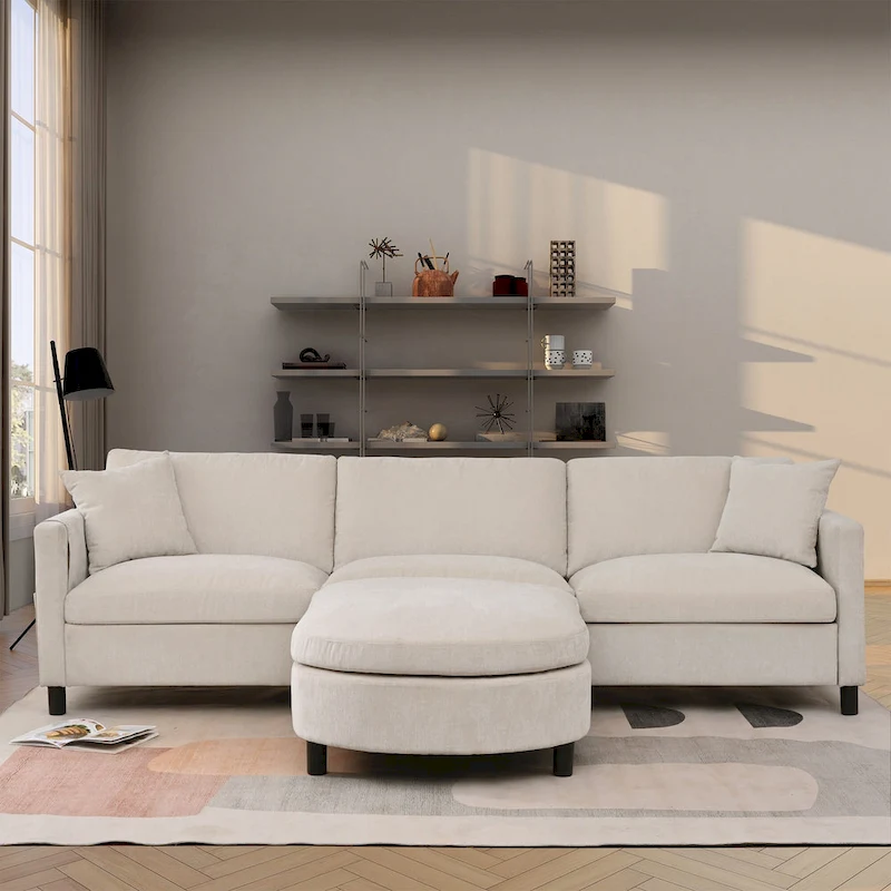 Wooden Frame Free Combination Sofa Couch