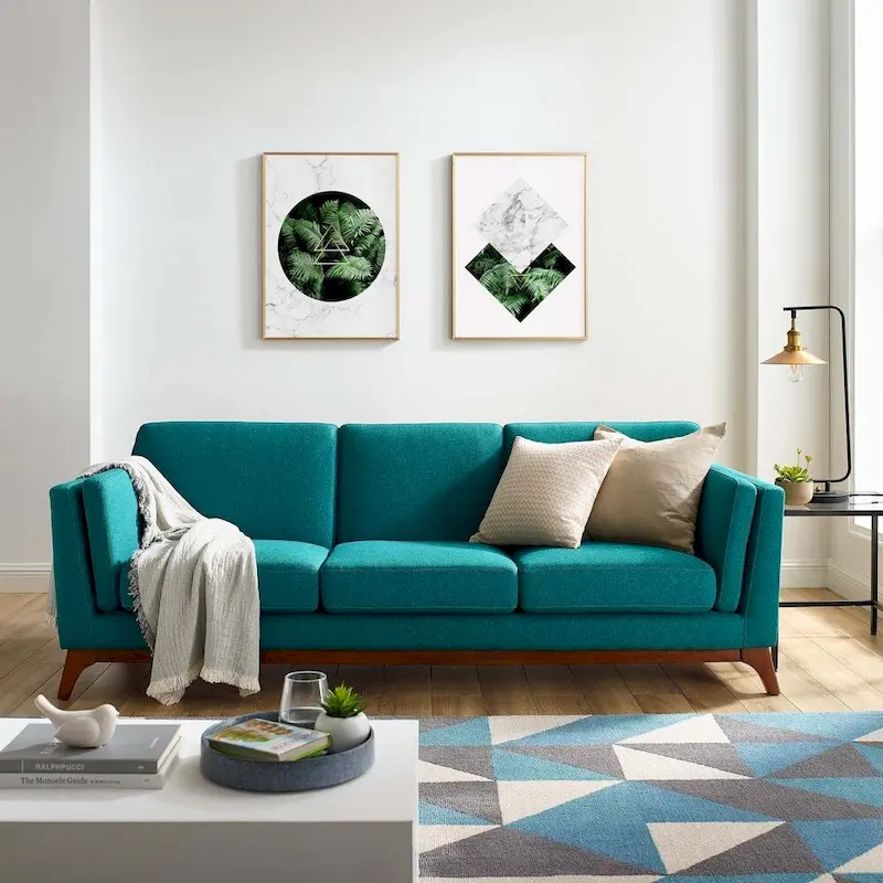 Chance Upholstered Fabric Sofa - n/a