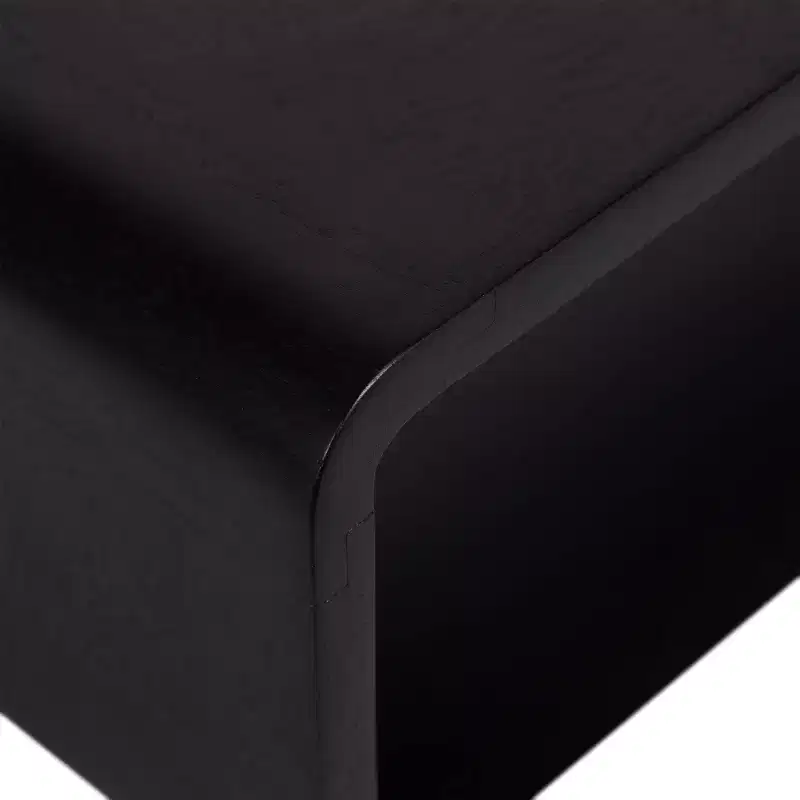 Kate & Laurel All Things Decor 30"x7"x7" Deguara Floating Shelf Black