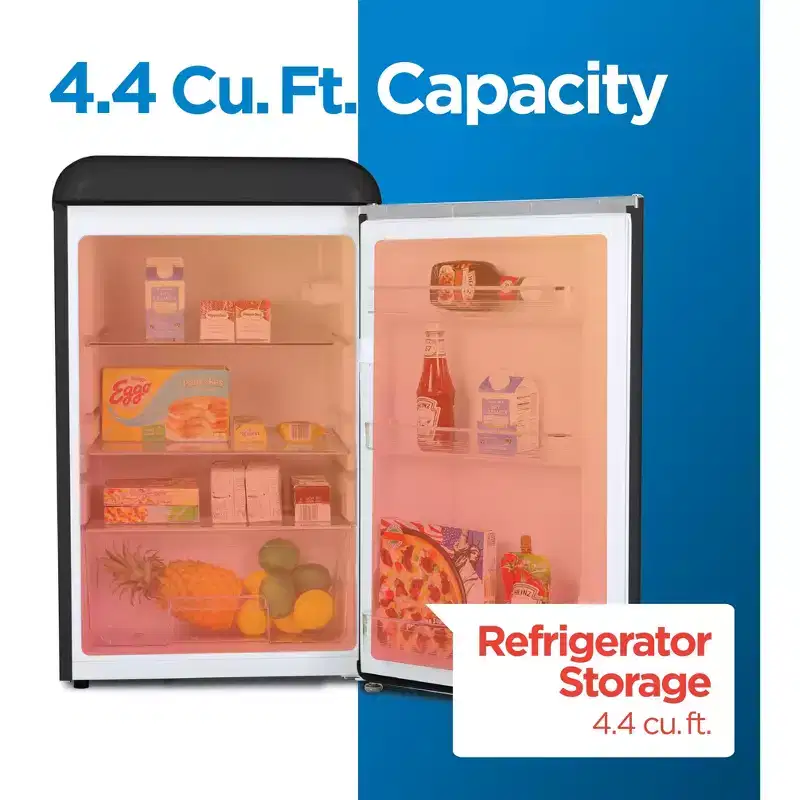 COMMERCIAL COOL Retro All-Refrigerator 4.4 Cu. Ft.