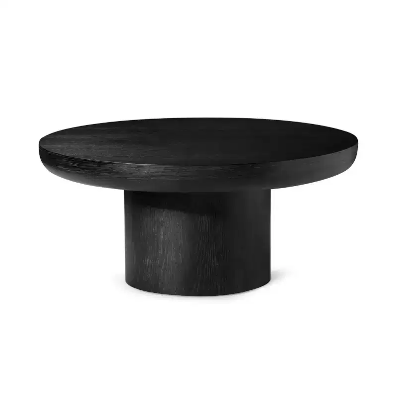 Maven Lane Owen Wooden Round Coffee Table 36