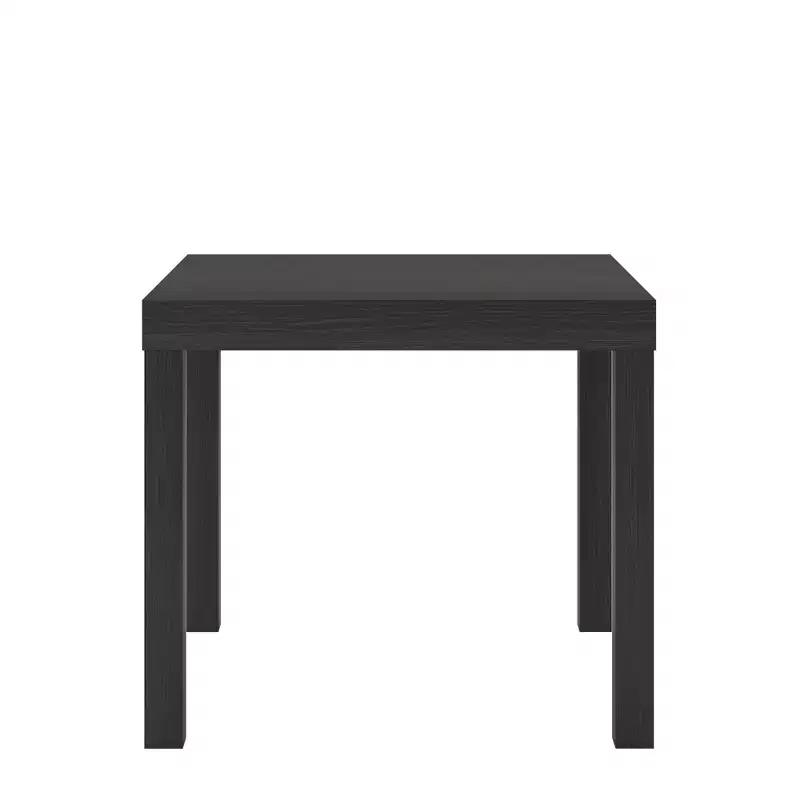 Parsons Style End Table with PVC Laminated Hollow Core – 17.5