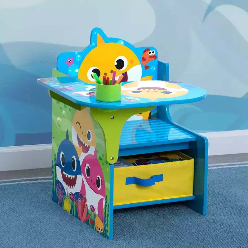 Kids Chair Desk with Storage
