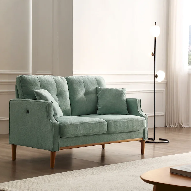 2 Seater Loveseat,USB Charge