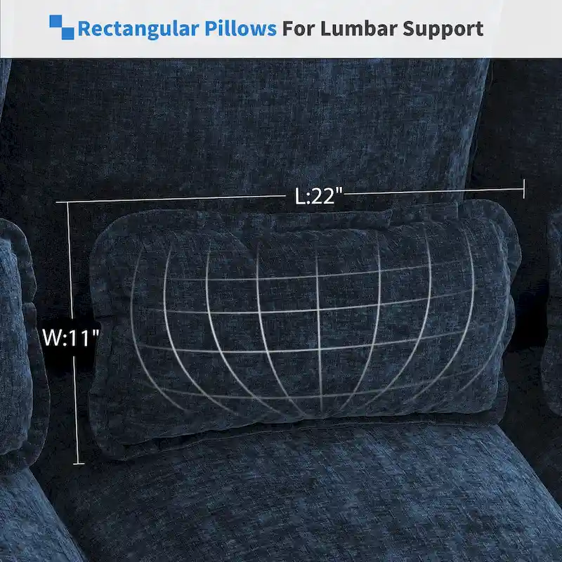[VIDEO provided][New]109.8*55.9 Modern U-shaped Sectional Sofa with Waist Pillows,6-seat Upholstered Symmetrical Sofa Furniture