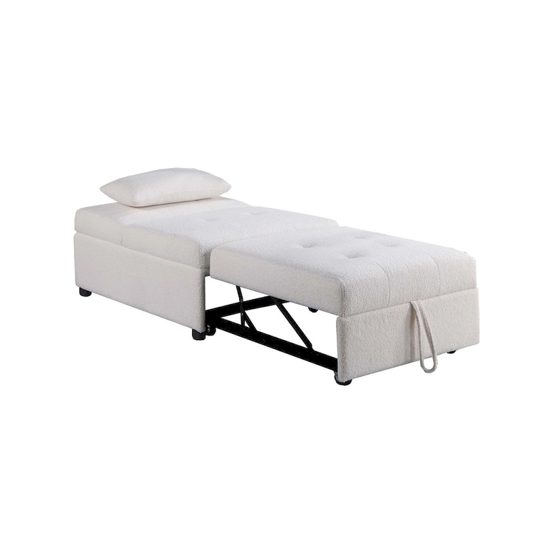 Poundex Convertible Sofa
