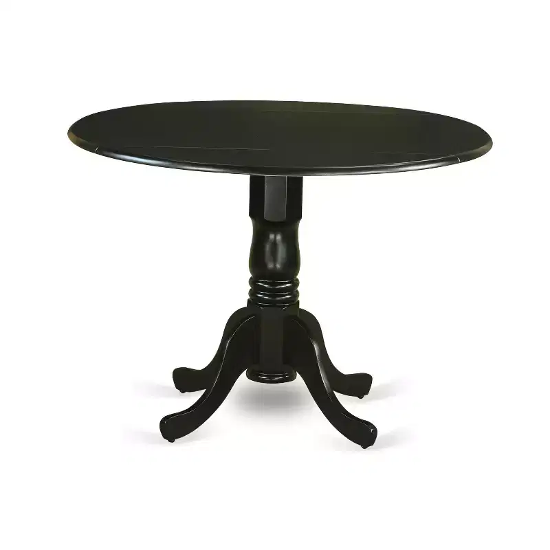 Round Dinette Set - Kitchen Table with 4 Chairs - Modern Dining Table Set