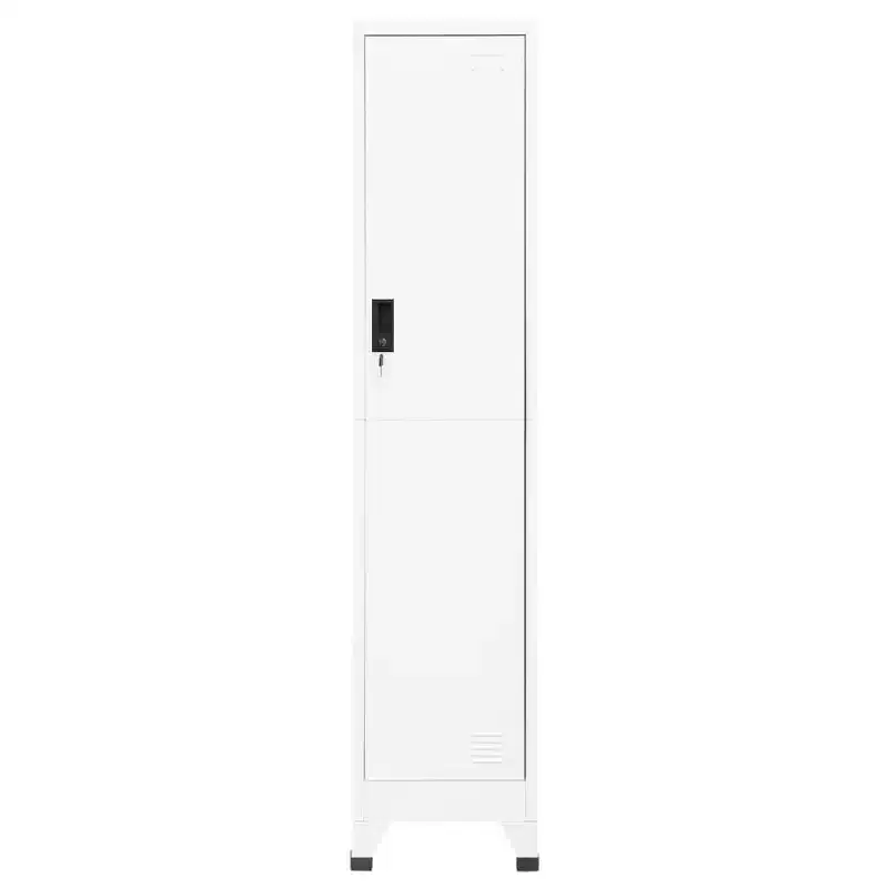 Locker Cabinet White Steel Tall Locker Cabinet Rectangular