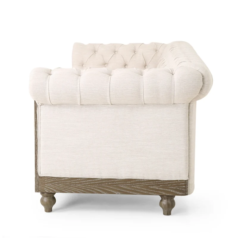 Castalia Nailhead Trim Chesterfield Sofa by Christopher Knight Home - 78.75 L x 33.50 W x 28.00 H