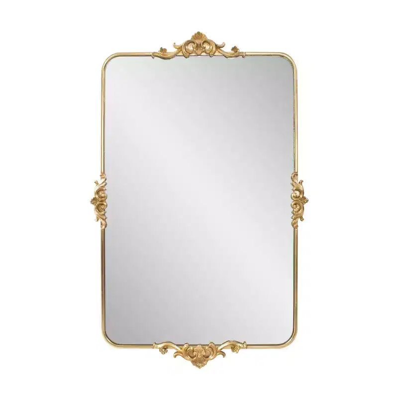 Howard Elliott 26x40 Wanstead Park Gold Gilded Rectangular Vanity Mirror