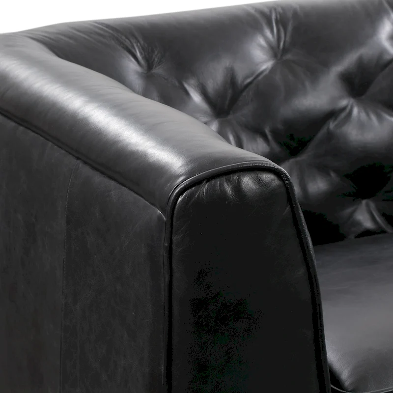 Poly & Bark Essex 89 Sofa - Full Grain Genuine Italian Leather