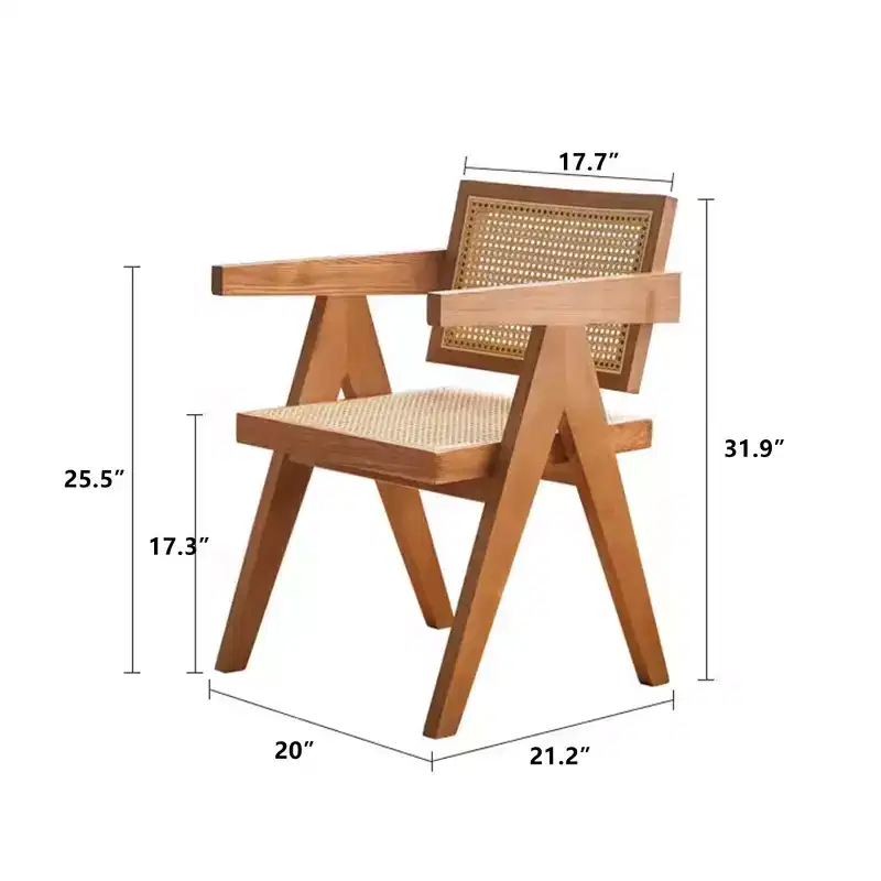 Gaoyangjiaju 20 in. Round Solid Wood Dining Table with Pedestal Base, (2 Chairs)