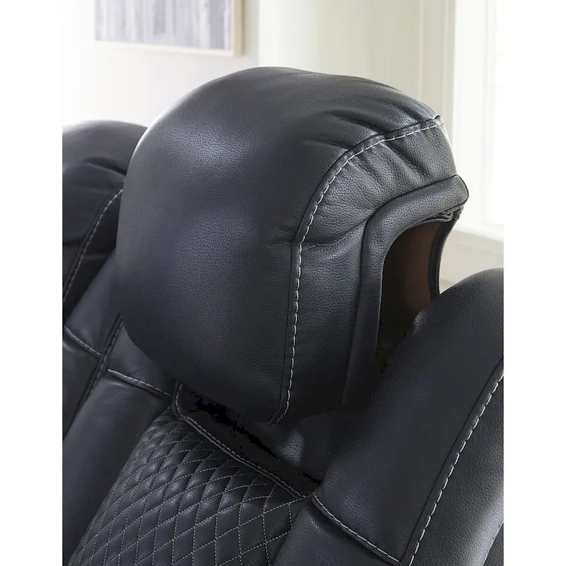 Signature Design by Ashley Fyne-Dyme Power Reclining Sofa - 85 W x 43 D x 43 H