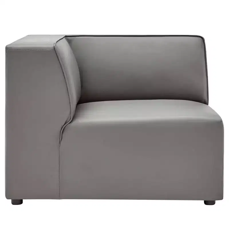 Mingle Vegan Leather Corner Chair - Modway