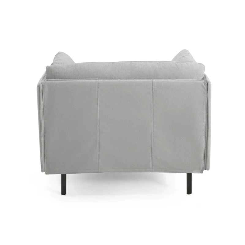 Daphne Faux Leather Lounge Chair by Christopher Knight Home
