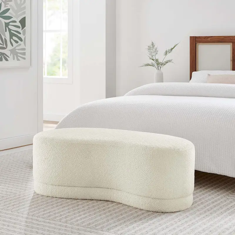 Nimbus 48 Upholstered Ottoman Bench