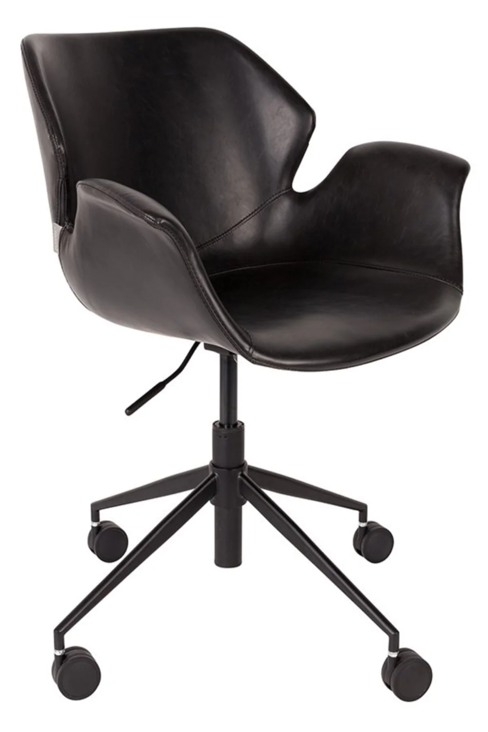 Black Leather Office Chair