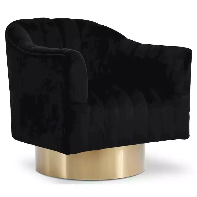 Meridian Furniture,Farrah Velvet Accent Chair