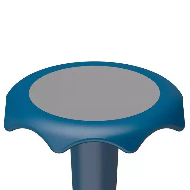 Stool Flexible Ergonomic Seating- 18 Blue