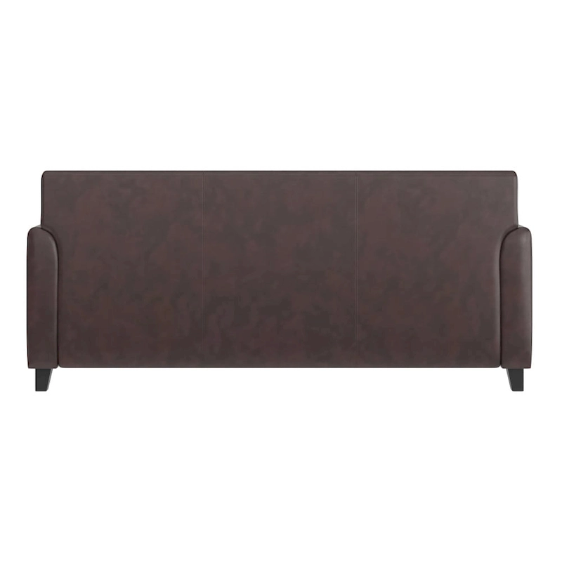 LeatherSoft Sofa with Clean Line Stitched Frame - 70W x 29D x 32.25H